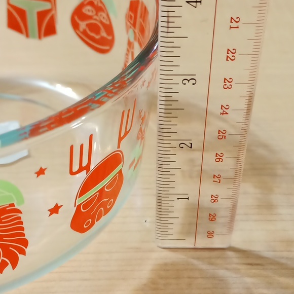 Star Wars Christmas Pyrex Glass Food Storage Container Bowl - Picture 8 of 11